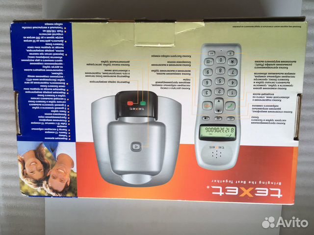 Телефон Texet TX-D4100