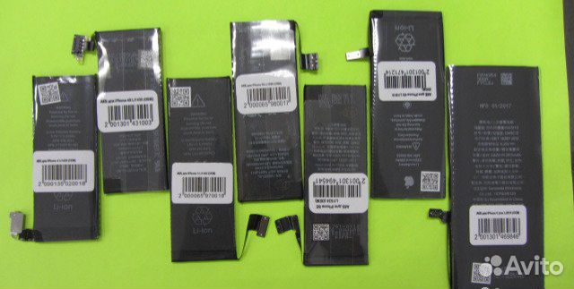 Аккумуляторы на iPhone 7 8 X XS 11 12 13 Pro Max