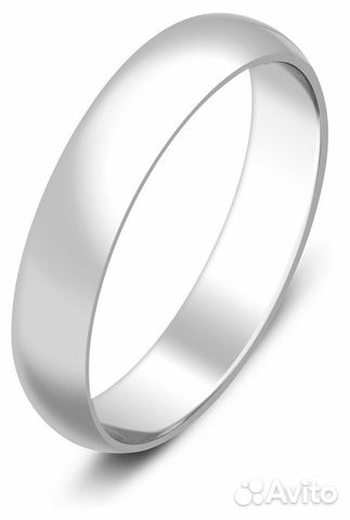 Обручальное кольцо из золота Platina.950 Обручальное кольцо из золота Platina.950
