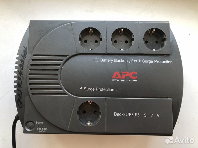 Бесперебойник APC Back-UPS ES 525 Бесперебойник APC Back-UPS ES 525