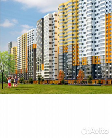 1-к квартира, 39.6 м², 19/23 эт. 1-к квартира, 39.6 м², 19/23 эт.
