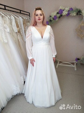 Платье свадебное новое