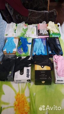Перчатки одноразовые продам