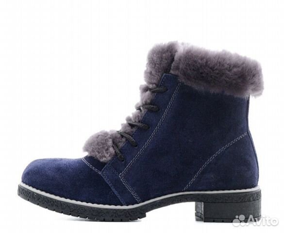 Ботинки зима Kapika размер 36 натур замша