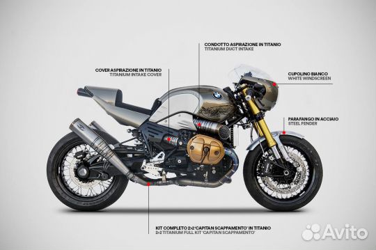 Тюнинг на мотоцикл BMW R nine T