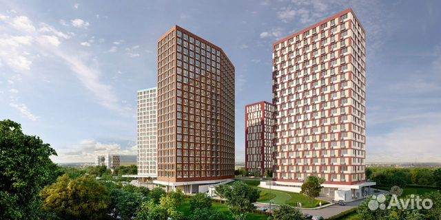 1-к квартира, 46 м², 6/21 эт. 1-к квартира, 46 м², 6/21 эт.