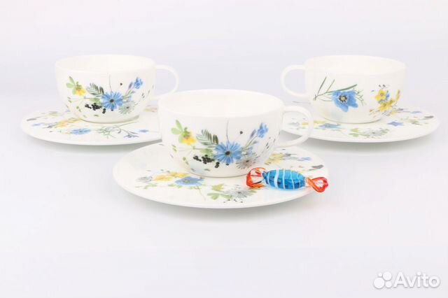 Набор кофейных чашек с блюдцами Rosenthal Germany