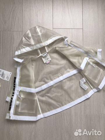 Тренч/дождевик Zara, р.86/92