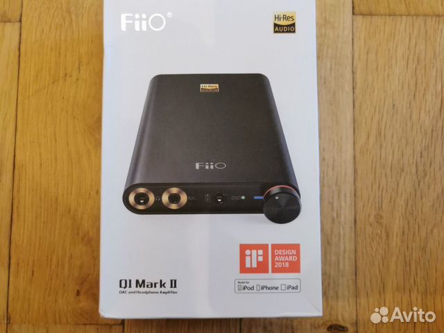 Усилитель цап FiiO Q1 Mark II + кожаный чехол