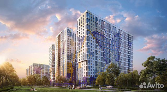 1-к квартира, 39.8 м², 22/25 эт.