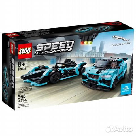 Lego Speed Champions 76898 Formula E Panasonic Jag Lego Speed Champions 76898 Formula E Panasonic Jag