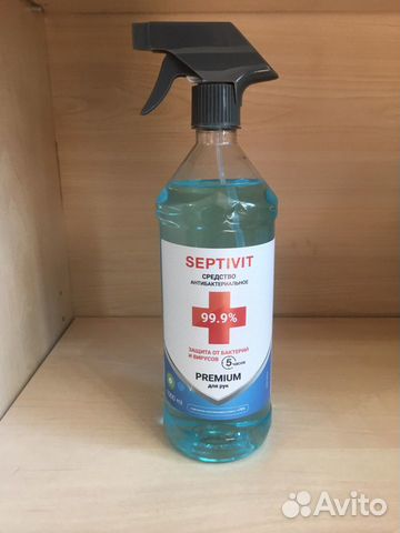Антисептик спиртовой septivit 1000 ml (спрей) Антисептик спиртовой septivit 1000 ml (спрей)