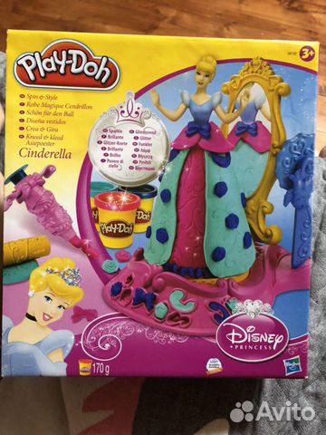 Набор для лепки «play-doh”(Золушка)