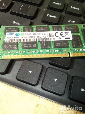 Оперативная память DDR3 DDR4 ECC 8Gb 16Gb 1600 MHz