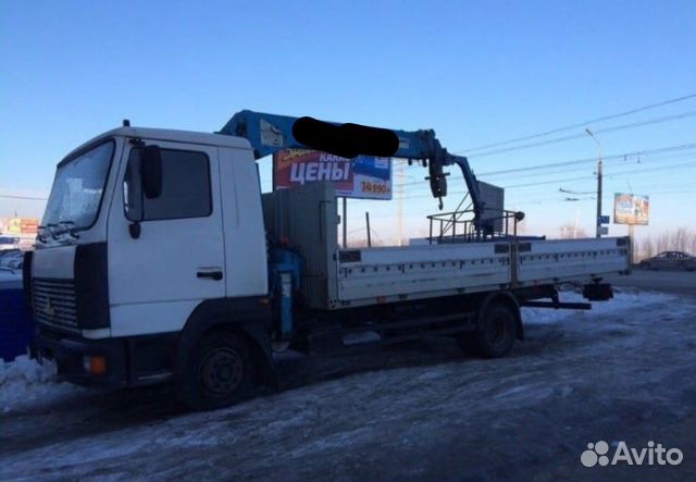 Услуги манипулятора на базе маз