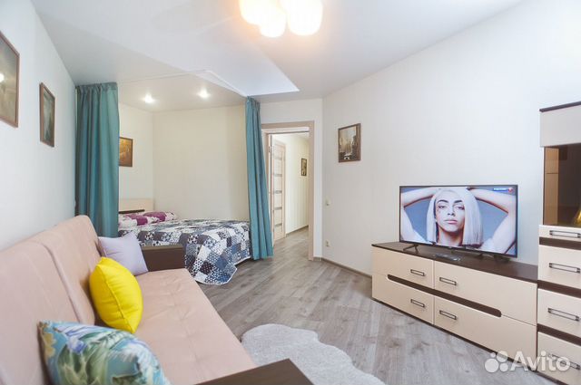 

1-к. квартира, 48,1 м², 3 кровати