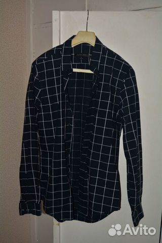 Рубашка клетчатая Zara Рубашка клетчатая Zara