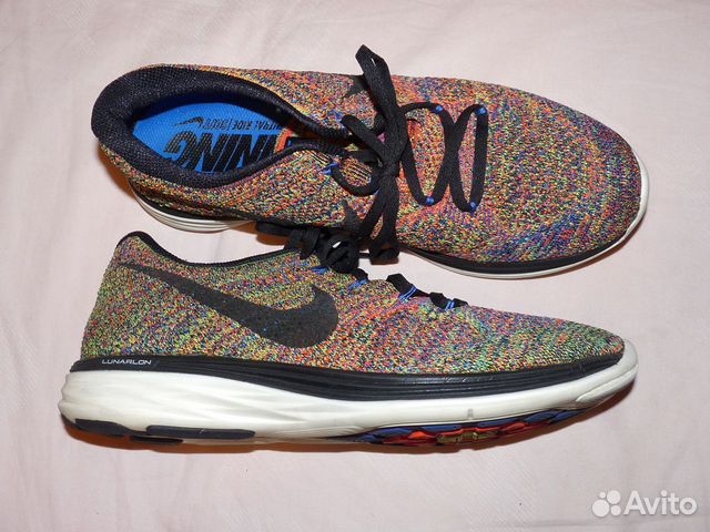 Кроссовки Nike flyknit Lunar 3