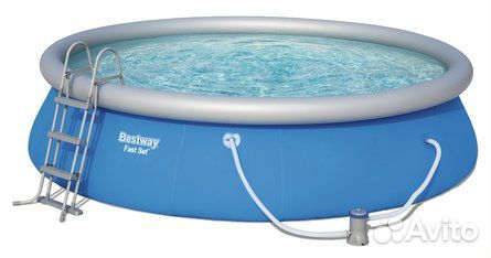 Бассейн 457х107см, 12362 л, Bestway Бассейн 457х107см, 12362 л, Bestway
