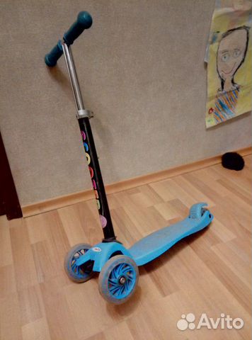 Самокат детский 3-х колесный scooter