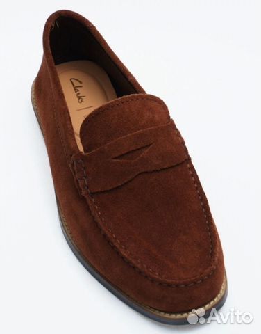 Новые шикарные мужские мокасины Clarks