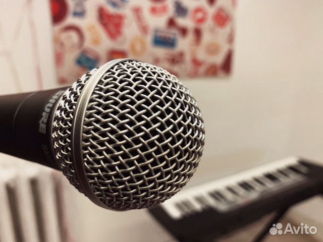 Оригинальный вокальный микрофон Shure SM58 новый