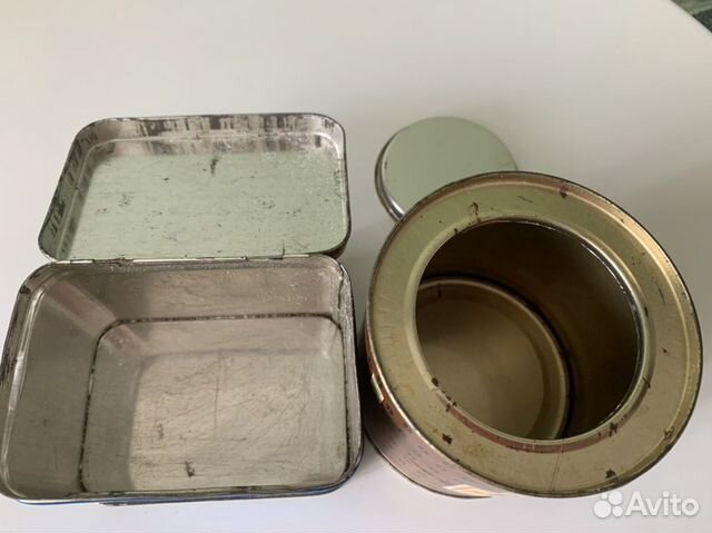 Банки жестяные СССР