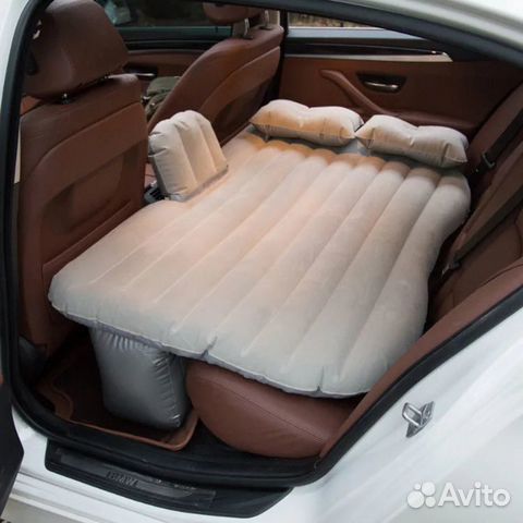 Надувной диван на заднее сиденье автомобиля