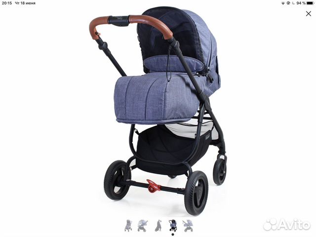 Коляска Valco Baby Snap 4 Ultra Trend Denim Коляска Valco Baby Snap 4 Ultra Trend Denim