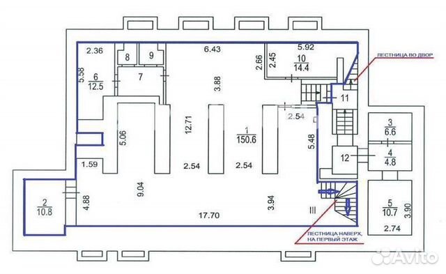 Сдам помещение свободного назначения, 213.0 м² Сдам помещение свободного назначения, 213.0 м²