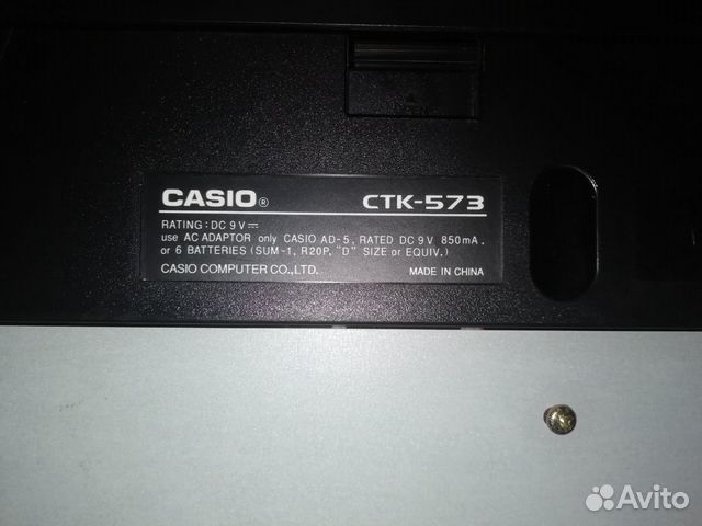 Синтезатор Casio CTK-573 Синтезатор Casio CTK-573