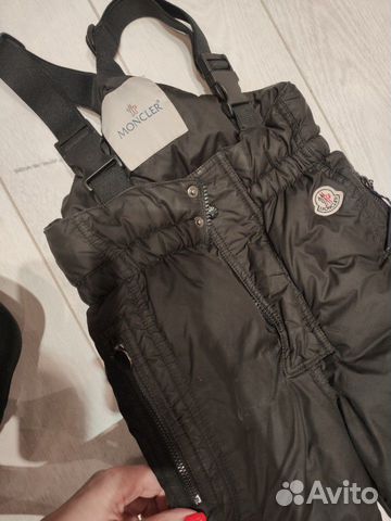 Зимние брюки комбинезон Moncler оригинал