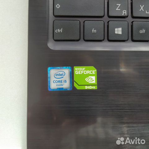 Игровой ноутбук asus (i5-6200U GeForce940MX 12Гб)