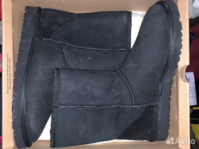 Угги мужские новые, 44 размер, черные, UGG