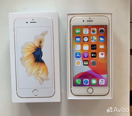 Телефон iPhone 6S 64 Гб Gold Телефон iPhone 6S 64 Гб Gold