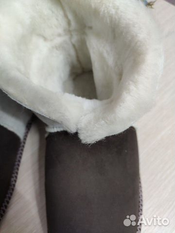 Чуни мужские из натуральной овчины 40-45