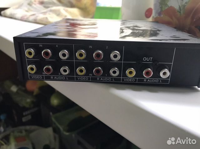 Audio video selector VSW41 Audio video selector VSW41