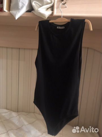 Чёрное боди zara Чёрное боди zara