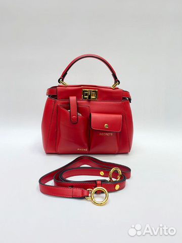 Новая женская сумка на плечо Fendi Peekaboo Mini Новая женская сумка на плечо Fendi Peekaboo Mini