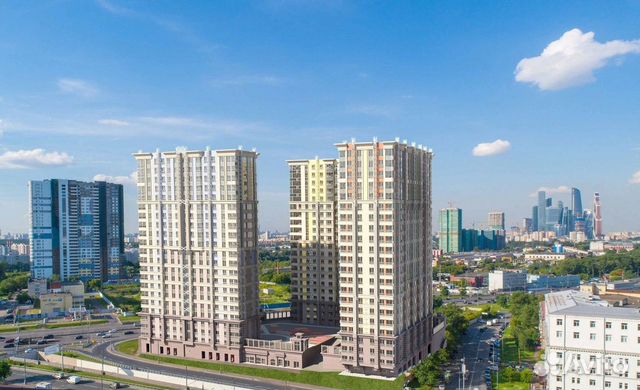 2-к квартира, 39.1 м², 21/21 эт.
