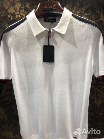 Kiton трикотажное поло белое Kiton трикотажное поло белое