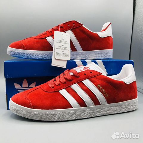 Кроссовки Adidas Gazelle красные Кроссовки Adidas Gazelle красные