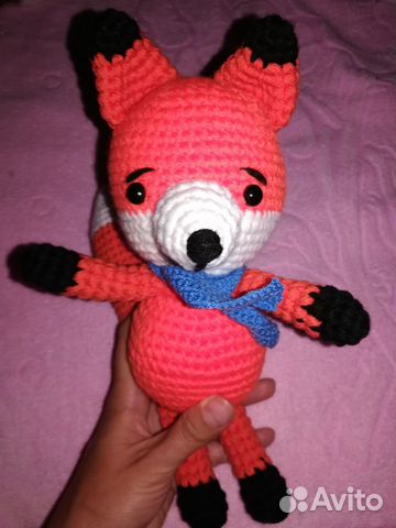 Лисенок игрушка Лисенок игрушка