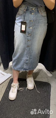 Юбка джинсовая levi’s