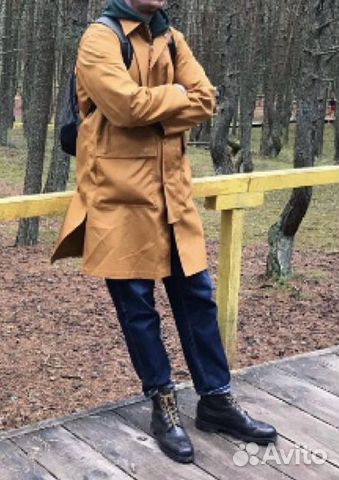 Мужской плащ Uniqlo U Мужской плащ Uniqlo U
