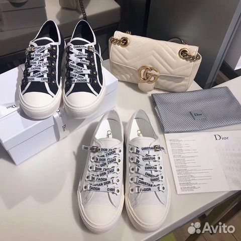 Кроссовки (кеды) женские Dior