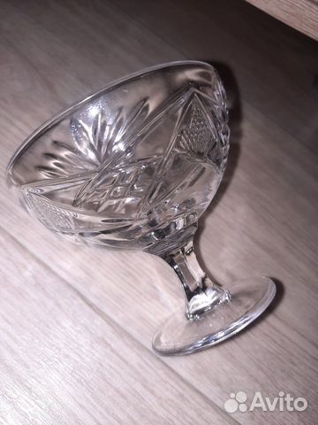 Ваза для варенья хрусталь СССР