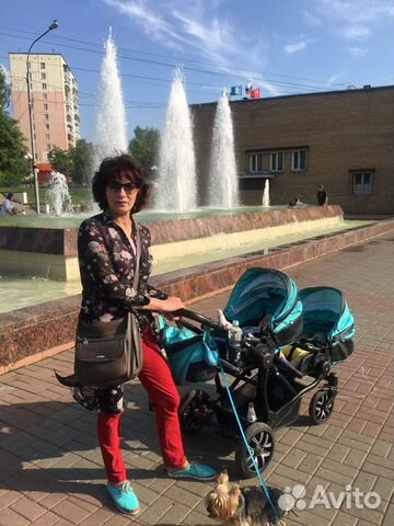 Коляска для двойни Коляска для двойни