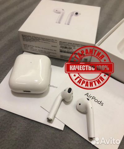 AirPods 2 люкс копия AirPods 2 люкс копия