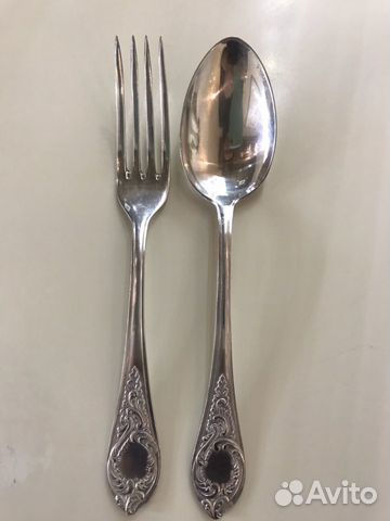 Столовое серебро. 875пр. зид. СССР. г Киев